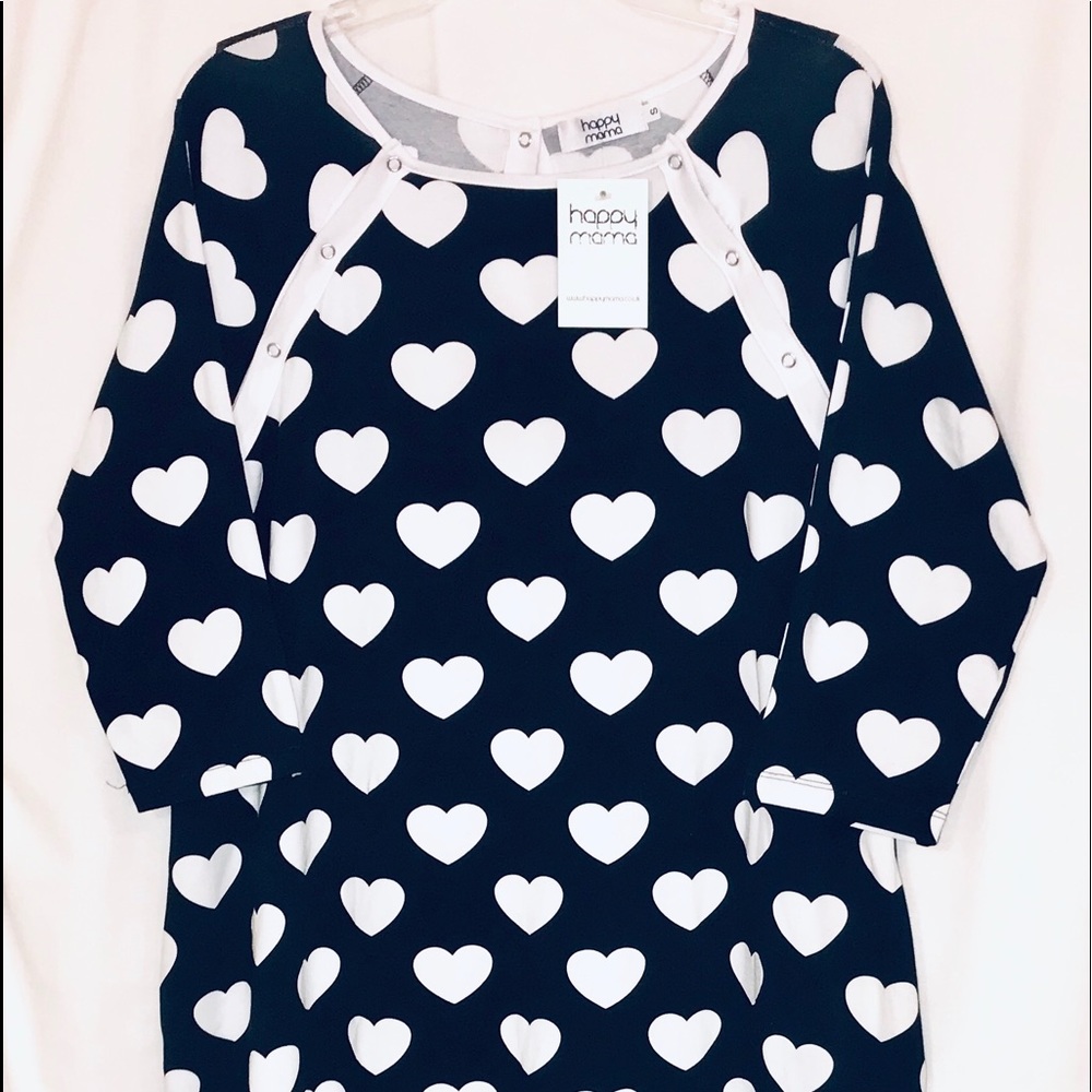 💙(Happy Mama) Delivery gown breastfeeding NWT S